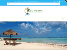 Tablet Screenshot of islamujeresvacations.com